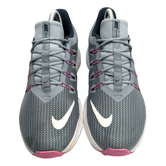 Nike Downshifter 8 Running Shoes Women’s 9.5 Gray Pink Lightweight Athleisure - Picture 3 of 16